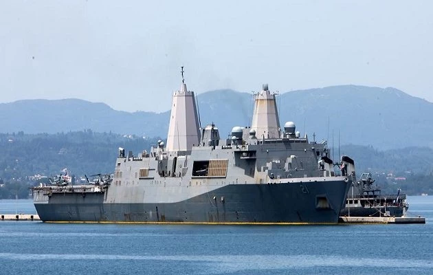 Στην Κέρκυρα το πολεμικό πλοίο που φτιάχτηκε από 7,5 τόνους συντρίμμια των Δίδυμων Πύργων